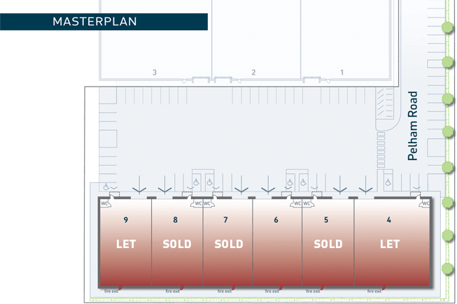Warehouse Block D Masterplan